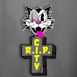 Logo of RIP City from Hacksaw Gaming at Goldex Casino